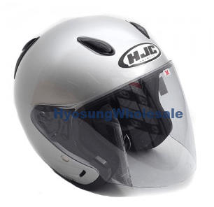 buy hjc helmet wholesale HJC Helmet (CH-5 SILVER) – Hyosung Wholesale