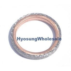 14181-46E00 Hyosung Exhaust Pipe Header Gasket GT125 GT125R GT250 GT250R RX125SM RT125D GD250N MS3-125 MS3-250 GV125 GV250