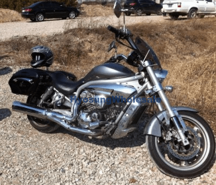 Hyosung New Hard Trunk Saddlebags For Hyosung Black GV650