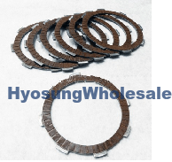 Genuine Daelim Clutch Drive Plate SET (7) VJF250 VL250
