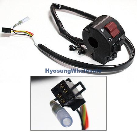 37200HM8100 Hyiosung Right Handle Switch GT125 GT250