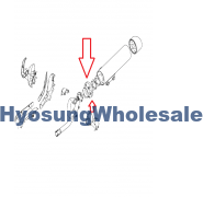 14780HP9500 Hyosung Aquila Exhaust Front Inner Cover GV650