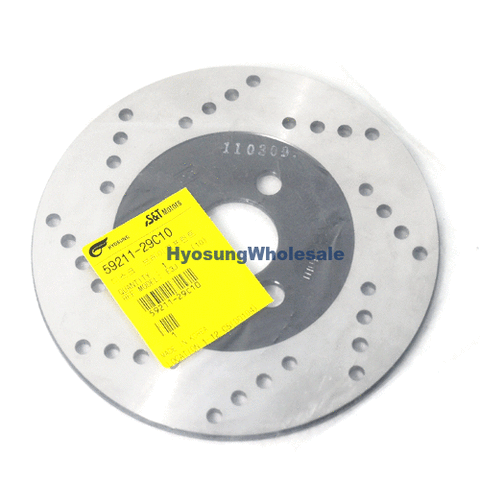 59211-29C10 Hyosung Front Brake Disc Rotor Hyosung SF50 SB50 SD50 (OEM)