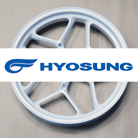 54141HC8100 Hyosung Front Wheel White GD250N