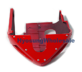 94409SB81000DR Hyosung Mud Cowling Fairing Belly Pan Red GT250