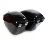 9950HP95100MB Hyosung New Hard Trunk Saddlebags For Hyosung Black GV650