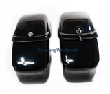Hyosung New Hard Trunk Saddlebags For Hyosung Black GV650