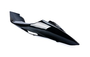 47211H99700CBK Hyosung Rear Left Side Cover Black Hyosung GT125R GT250R GT650R EFI