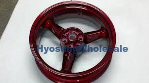 64150HP9501 Hyosung Red Rear Wheel GV650